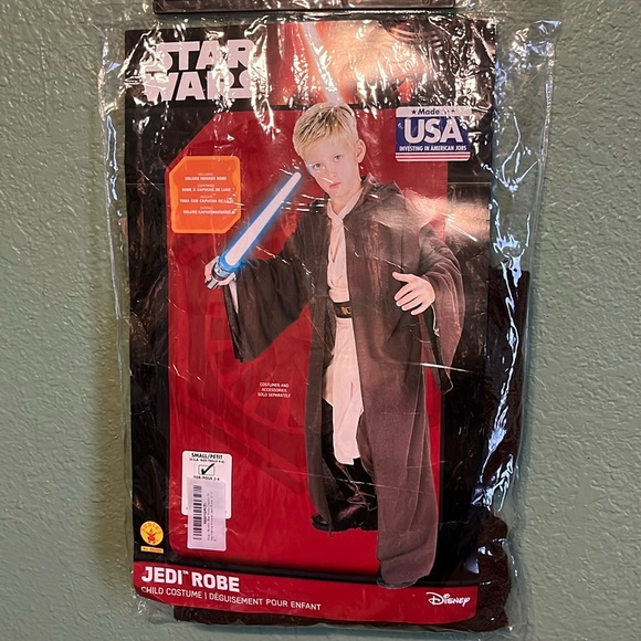 Star Wars Jedi Robe costume new in packaging child size small 4-6 - Picture 1 of 8